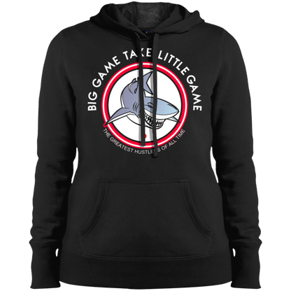 The GHOATS Custom Design. #25 Big Game Take Little Game. Ladies' Pullover Hoodie