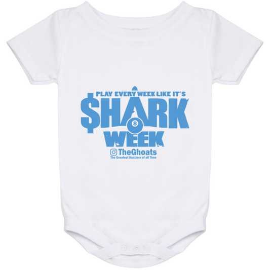 The GHOATS Custom Design. #32. Shark Week. Shark Life. Baby Onesie 24 Month