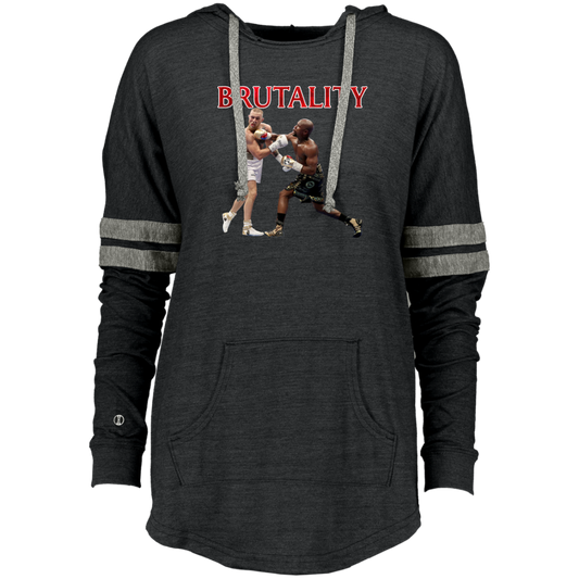 Artichoke Fight Gear Custom Design #5. Brutality! Ladies Hooded Low Key Pullover