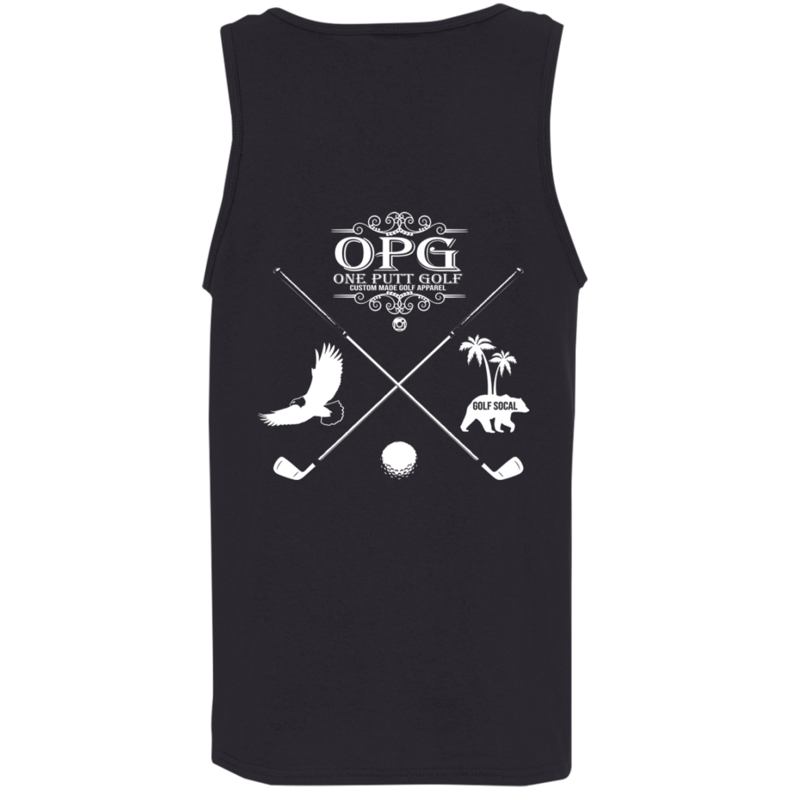 OPG Custom Design #8. Drive. 100% Cotton Preshrunk Jersey Knit Tank Top