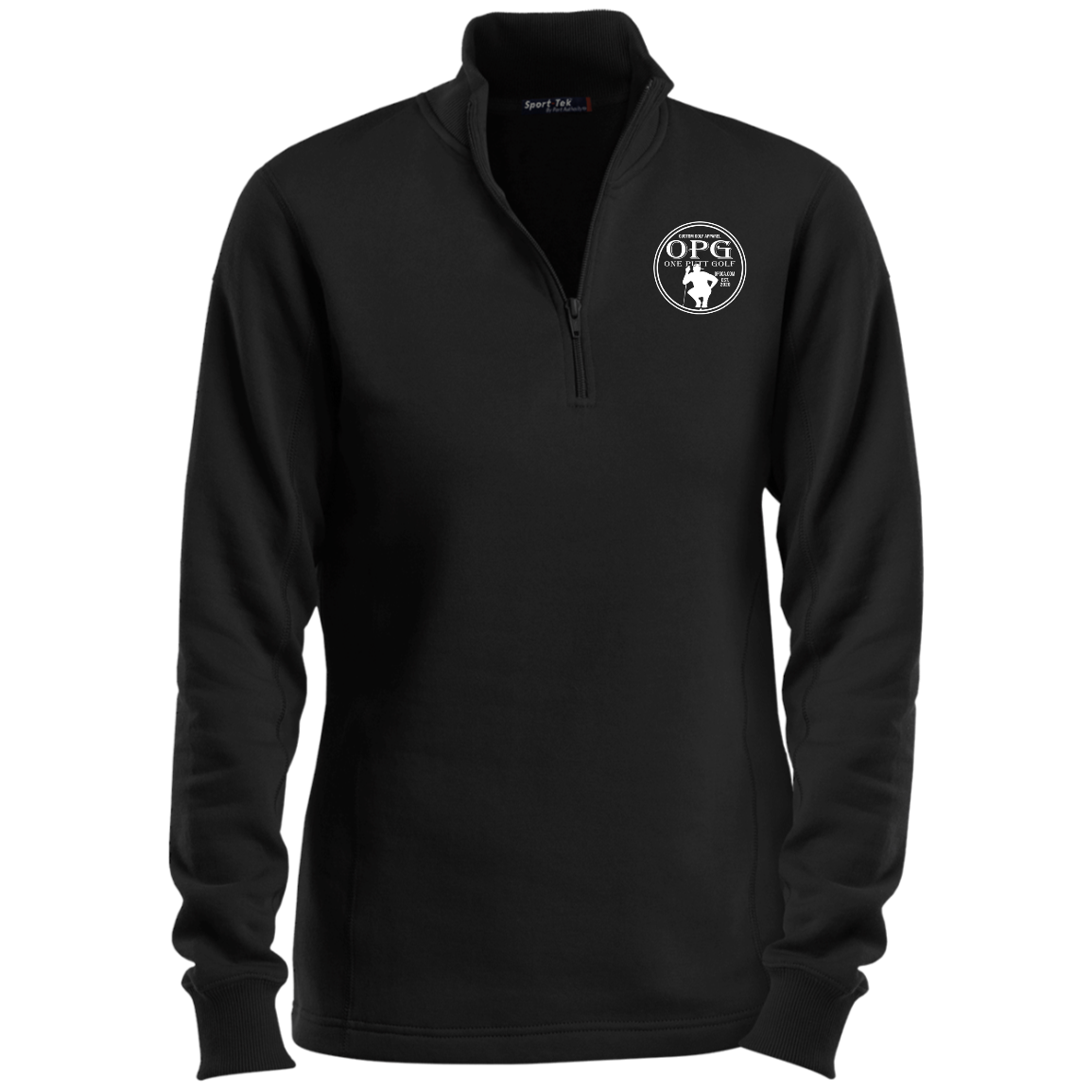 Ladies 1/4 Zip Sweatshirt